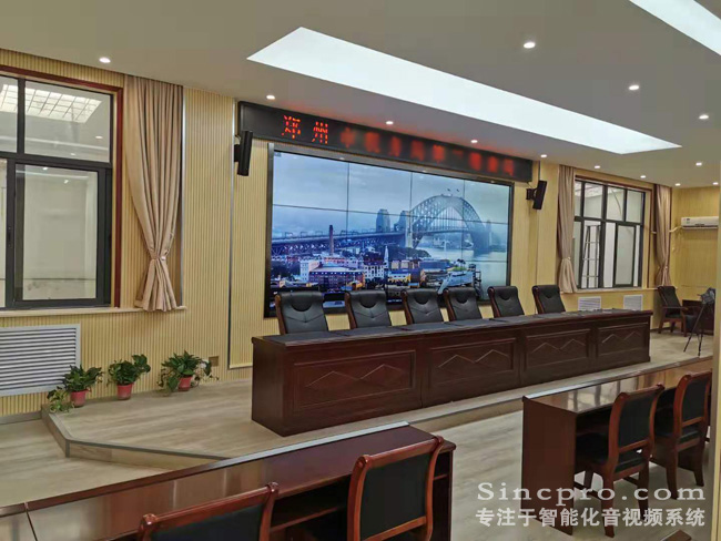 某单位液晶拼接显示系统及JBL扩声系统