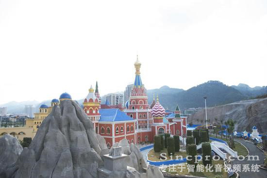 公司完工贵州某水上乐园灯光音响项目
