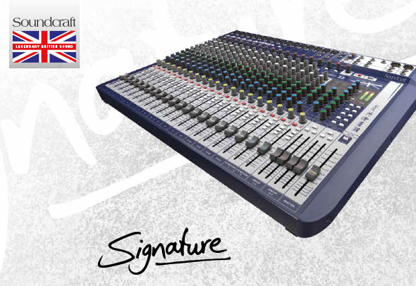 Soundcraft Signature 系列调音台
